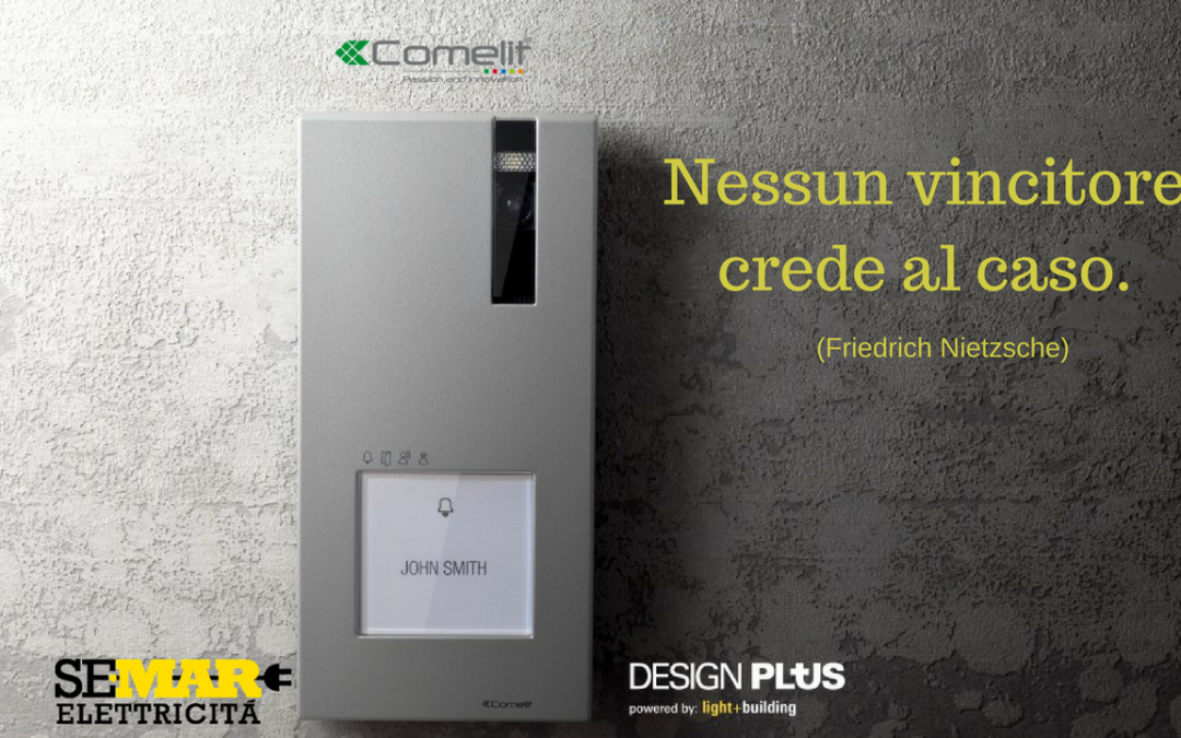 Comelit si aggiudica il Design Plus Award con la “QUADRA”